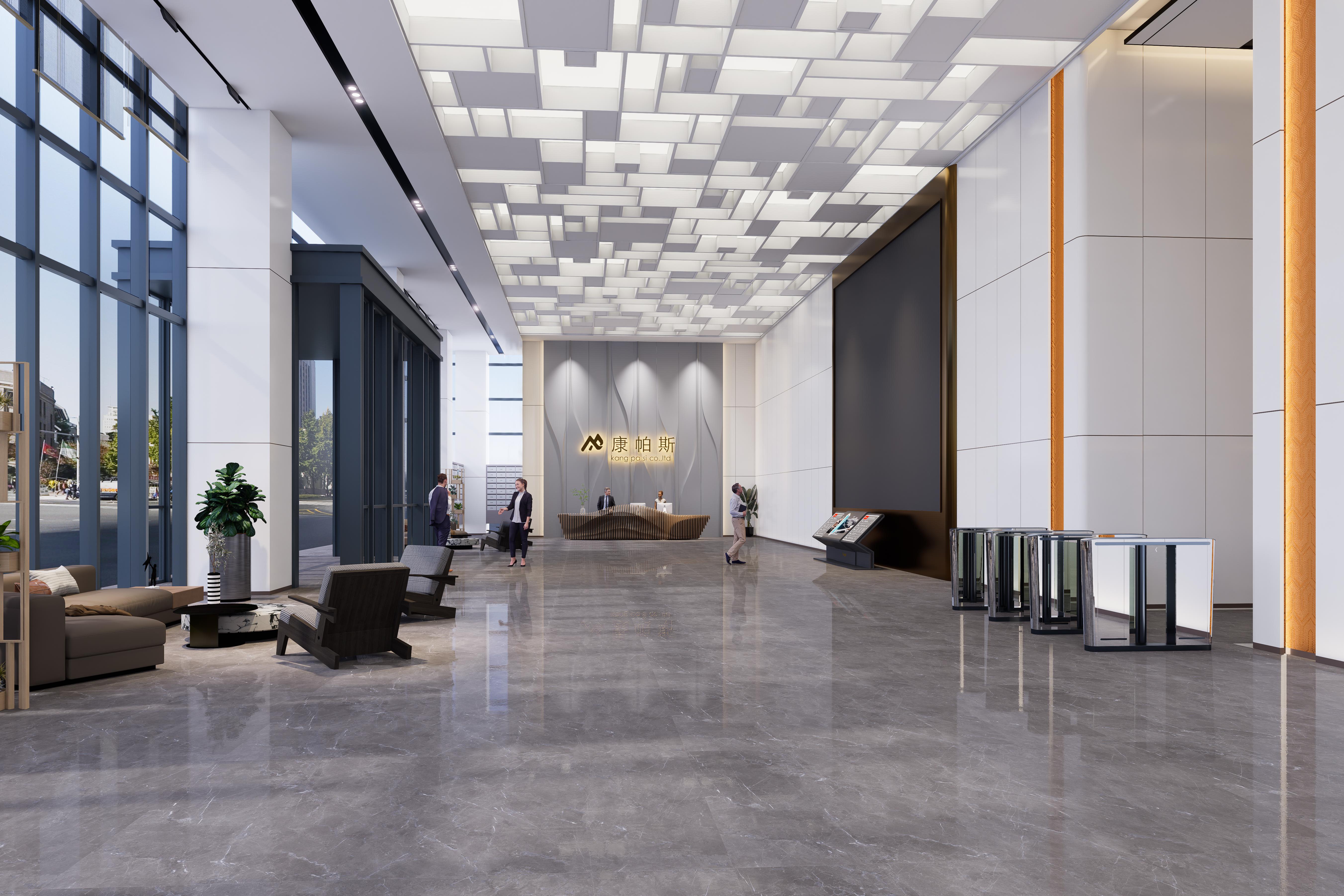 鸿运国际新总部园区成效图